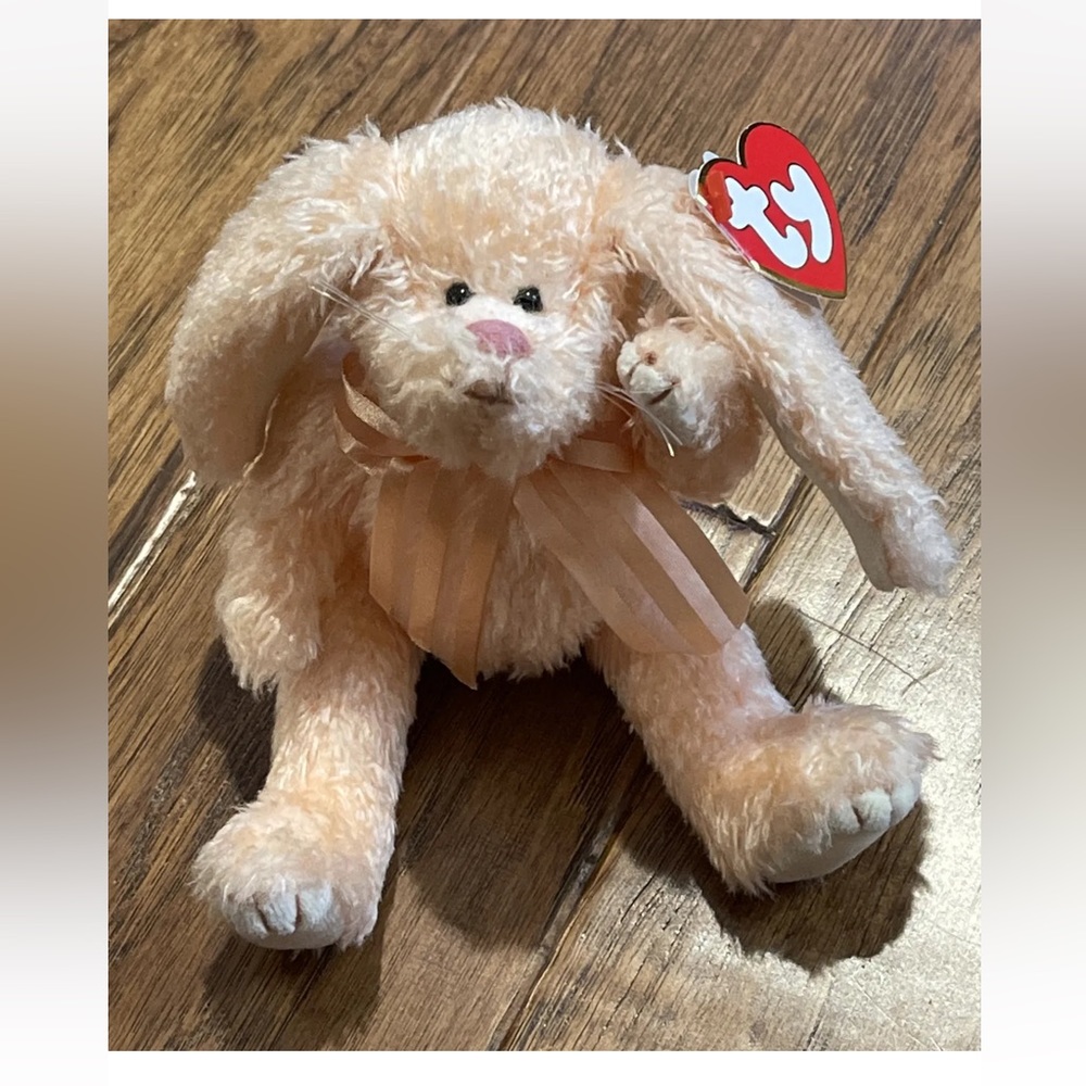 Ty Beanie Baby Attic Treasures CAMELIA the Bunny 8" Plush Stuffed Toy MWMT NEW